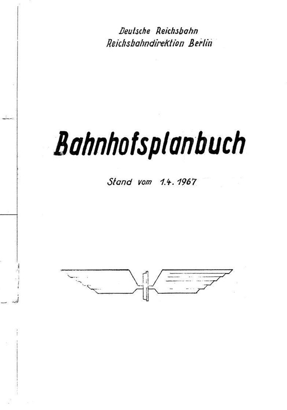 Bahnhofsplanbuch Rbd 1967