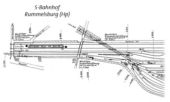 Lageplan Stellwerk Brh Rummelsburg 1967